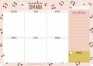 Ímã De Geladeira Porta Recados Planner Anotações C/ Caneta