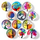 Ímã de geladeira Shuixiong Life Tree Decoração de geladeira