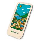 Imã de Geladeira Souvenir Rocinha Rio de Janeiro 3x6cm