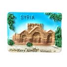 Ímã de geladeira Syria Sainted Samaan Monastery 3D Resin Craft