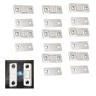 Ima Magnetico Fecho Trava Gaveta Armario Porta Janela 8 Peças Ultrafino Multiuso Resistente Segurança Proteçao