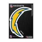 Imã Magnético Vinil 7x12cm Los Angeles Chargers NFL Imã Magnético Vinil 7x12cm Los Angeles Chargers NFL