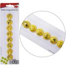 Ima Prendedor Magnetico Multiuso Emoticons Kit Com 8 Pecas 2Cm De Ø Na Cartela - Top Rio