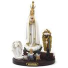 Imagem Aparições de Nossa Senhora de Fatima Importada Resina 32 cm Imagem Aparições de Nossa Senhora de Fatima Importada Resina 32 cm