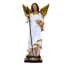 Imagem Arcanjo São Rafael Resina Grande 43 Cm