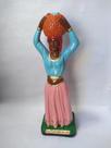 Imagem Baiana do Balaio Escultura Gesso Estatua 20 Cm