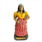 Imagem Baiana Maria Quiteria Escultura Gesso Estatua 20 Cm