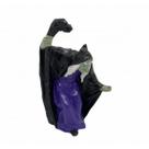 Imagem Bruxa Com Cajado Escultura Resina 10 Cm