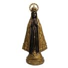 Imagem CATOLICA Nossa Senhora Aparecida Resina Bronze GRANDE