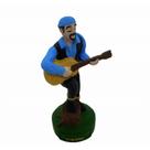 Imagem Cigano Azul Claro Escultura Resina Estatua 11 Cm