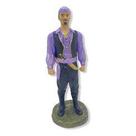 Imagem Cigano Lilas Escultura Resina Estatua 25 Cm