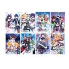 Imagem de arte de parede de pôster 8 unidades/lote Datas A Lives Anime Art