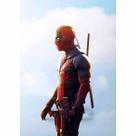 Imagem de arte de parede de pôster Deadpool Anime Art 30x42cm
