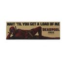Imagem de arte de parede de pôster Deadpool Anime Art 72x23,5 cm Imagem de arte de parede de pôster Deadpool Anime Art 72x23,5 cm