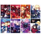 Imagem de arte de parede Poster Fate Anime Art, 8 unidades/lote, 42 x 29 cm