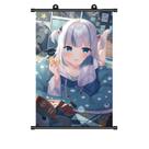 Imagem de arte de parede VTuber Gawr Gura Shark Girl 40x60cm