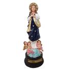Imagem de Nossa Senhora da Imaculada Conceição de Borracha Inquebrável 22 cm Imagem Católica