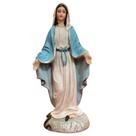 Imagem de Nossa Senhora das Graças em Resina Modelo sem Medalha 18 cm Imagem Católica