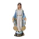 Imagem de Nossa Senhora das Graças Nossa Senhora da Medalha Milagrosa de Resina 20 cm