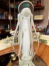 Imagem de Nossa Senhora de Cristal Branco São Marcos 29 x 15 cm