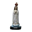 Imagem de Nossa Senhora de Fátima de Resina Nacional 15cm Imagem de Nossa Senhora de Fátima de Resina Nacional 15cm