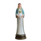 Imagem de Nossa Senhora do Ó em Resina Nossa Senhora Grávida 9 cm Pequena Mini Imagem Católica