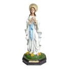 Imagem de Nossa Senhora Lourdes de Resina Nacional 22 cm Imagem de Nossa Senhora Lourdes de Resina Nacional 22 cm