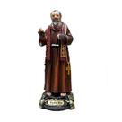 Imagem de Padre Pio 12,5cm de Resina