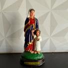 Imagem de resina Maria Passa na frente 13cm imagem religiosa católica mãe de Jesus