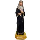 Imagem de Santa Rita de Cássia de Resina 30 cm Imagem Católica Decoração Estatueta