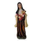 Imagem de Santa Terezinha de Resina 18 cm Imagem Católica Estatueta Decoração Imagem de Santa Terezinha de Resina 18 cm Imagem Católica Estatueta Decoração