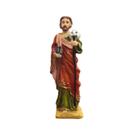 Imagem de São Judas Tadeu em Resina 15 cm Imagem Católica Estatueta Decoração