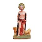 Imagem de São Lázaro de Resina 9 cm Imagem Católica Miniatura Decoração Imagem de São Lázaro de Resina 9 cm Imagem Católica Miniatura Decoração
