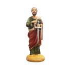 Imagem de São Paulo Apóstolo de Resina 15 cm Imagem Católica Estatueta Decoração