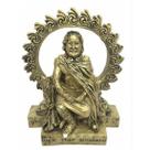 Imagem Deus Sol Dourado Escultura Resina 20 cm