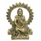 Imagem Deus Sol Dourado Escultura Resina 20 cm