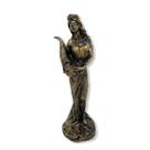 Imagem Deusa da Fortuna Envelhecida Escultura Resina 18 cm Imagem Deusa da Fortuna Envelhecida Escultura Resina 18 cm