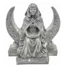 Imagem Deusa Lua Escultura Resina Estátua 20 cm