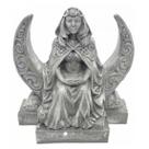 Imagem Deusa Lua Escultura Resina Estátua 20 cm Imagem Deusa Lua Escultura Resina Estátua 20 cm