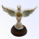 Imagem Divino Espirito Santo Escultura Resina 11 cm Imagem Divino Espirito Santo Escultura Resina 11 cm