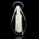 Imagem Em Cristal Murano Pérola - São Marcos 23cm Imagem Em Cristal Murano Pérola - São Marcos 23cm