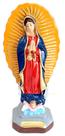 Imagem Escultura Nossa Senhora de Guadalupe 20 Cm Gesso