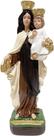 Imagem Escultura Nossa Senhora do Carmo 20 Cm Gesso