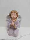 imagem estatua anjo da guarda infantil 13cm em resina