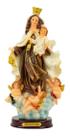 Imagem Estatua Nossa Senhora Do Carmo 25cm - Enfeite Resina Imagem Estatua Nossa Senhora Do Carmo 25cm - Enfeite Resina