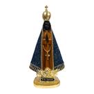 Imagem Estatueta Nossa Senhora Aparecida Resina - 22x10cm