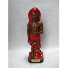 Imagem Exu Cobra Escultura Gesso Estatua 20 cm