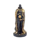 Imagem Exu do Ouro umbanda candomblé resina 10 cm