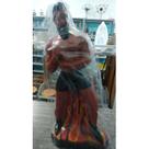 Imagem Exu Lucifer Escultura Gesso Estatua 40 Cm