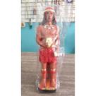 Imagem Exu Pimenta Escultura Gesso Estatua 20 Cm